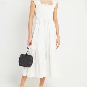 Kourt Calypso Smocked Midi/Maxi Dress